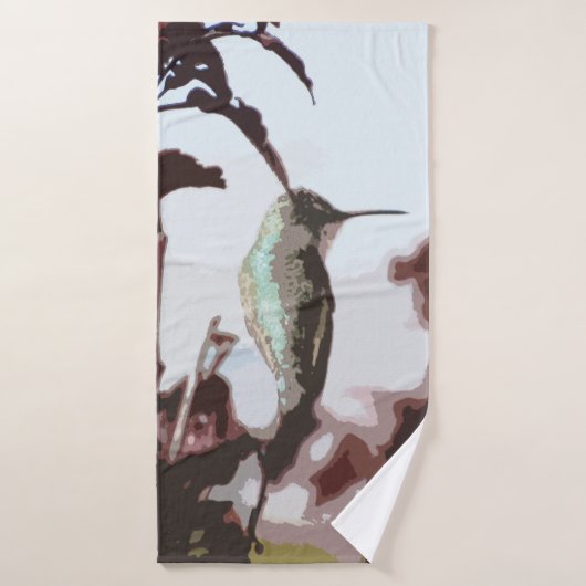 Kolibrie badhanddoek (Badhanddoek)