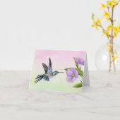 Kolibrie bij de Kaart van de Nota van de Glorie (Gele Bloem)