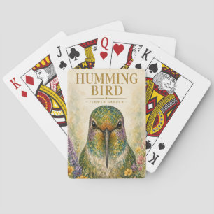 Kolibrie Bloem Tuin Wilde Dieren Pokerkaarten