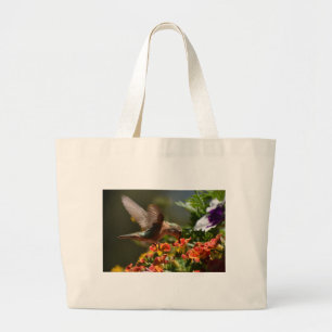 Kolibrie Boodschappentas Grote Tote Bag