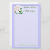 Kolibrie briefpapier (Voorkant / Achterkant)