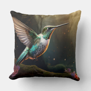 Kolibrie Dierenvogel Vogel Wilderness Art Kussen