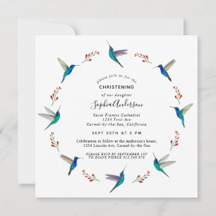 kolibrie-doop aankondiging