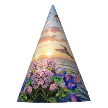 Kolibrie en Bloemen Landschap