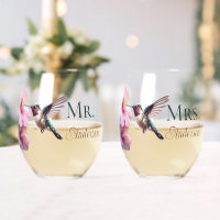 Kolibrie en Hibiscus Mr en Mrs