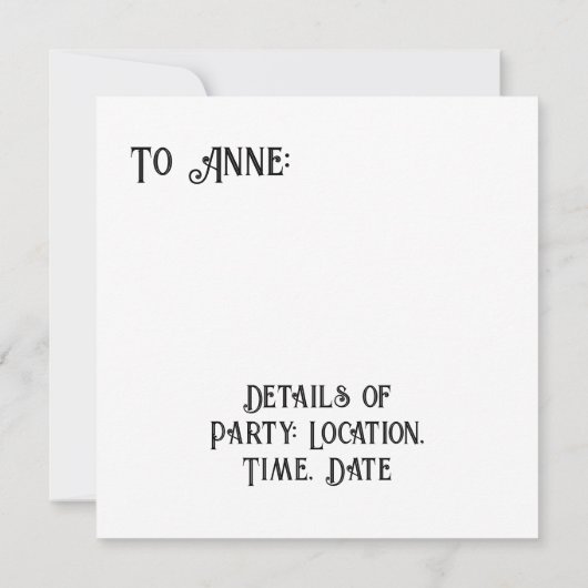 Kolibrie en Iris Kaart (Achterkant)