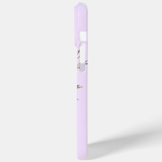 Kolibrie en Lisianthus Case-Mate iPhone Case (Achterkant / Links)