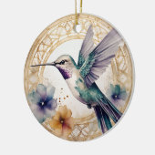 Kolibrie Gepersonaliseerde Kerstmis Ornament (Links)