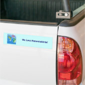 Kolibrie: gestileerd bumpersticker (Op Truck)