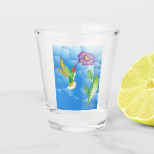Kolibrie: gestileerd shot glas