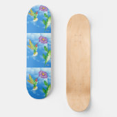Kolibrie: gestileerd skateboard (Voorkant)