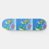 Kolibrie: gestileerd skateboard (Horizontaal)