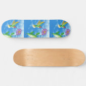 Kolibrie: gestileerd skateboard (Horizontaal)