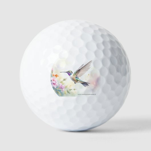 Kolibrie Golfballen (Voorkant)