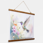Kolibrie Hangend Wandkleed (Gebogen)