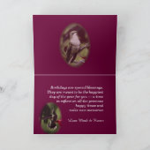 Kolibrie in Plum Tree- aanpassen Kaart (Binnen)