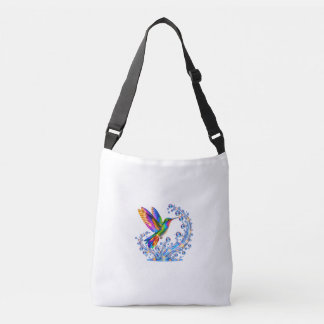 Kolibrie Juweel Fontein van Glanzende Kleuren Crossbody Tas