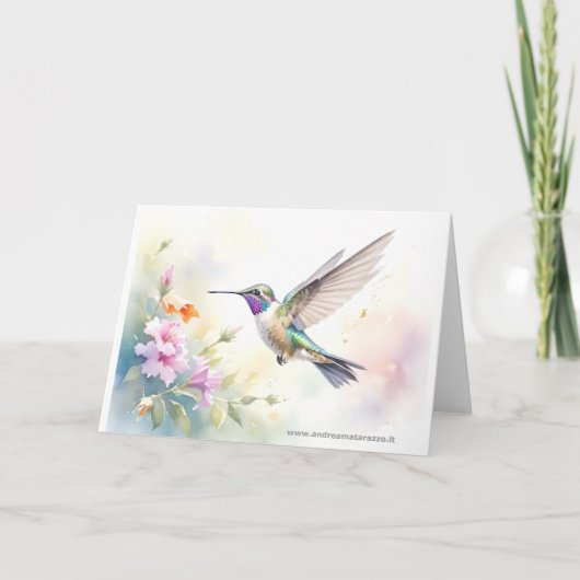 Kolibrie Kaart (Voorkant)