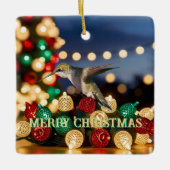 Kolibrie Kerst Ornament (Voorkant)