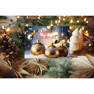 Kolibrie Kerstkaart Kaart