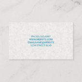 Kolibrie Logo Visitekaartje (Achterkant)