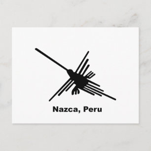 Kolibrie Nazca, Peru Briefkaart