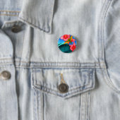 Kolibrie Oceaan Ronde Button 3,2 Cm (In situ)