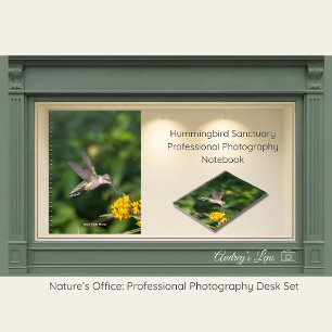 Kolibrie Sanctuary Professioneel Fotografie  Notitieboek