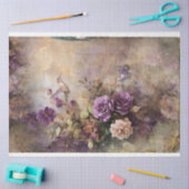 Kolibrie & , Shabby Chic Floral Tissuepapier (Craft)