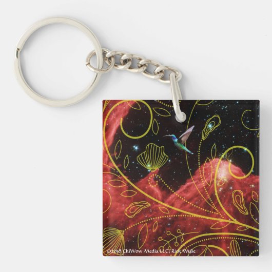 Kolibrie Sleutelhanger (voorkant)