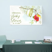 Kolibrie Tea Party Spandoek (Beurs)