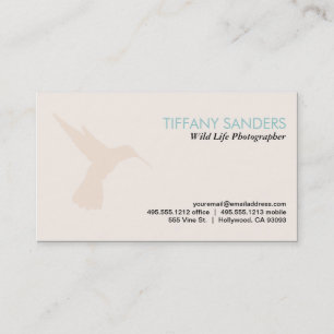 Kolibrie Visitekaartje