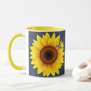 Kolibrie & Zonnebloem Mok