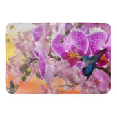 Kolibries & Bloemen Entryway, Home Tapijt of Mat (Voorkant)