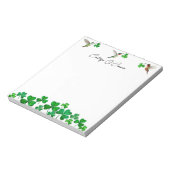 Kolibries en Shamrocks Notitieblok (Gedraaid)