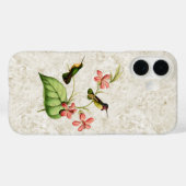  kolibries Tropische bloemen Case-Mate iPhone Case (Achterkant (horizontaal))
