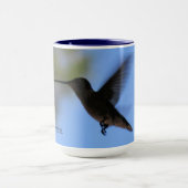 Kolibrievliegen gepersonaliseerde mok (Midden)