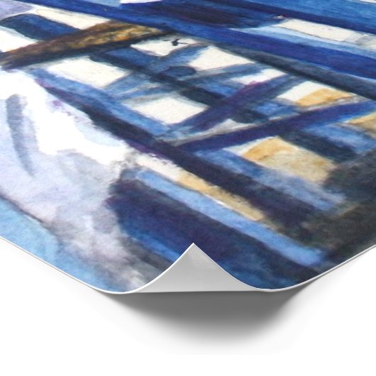 Kolios Blue Poster (Hoek)