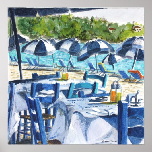 Kolios Blue Poster (Voorkant)