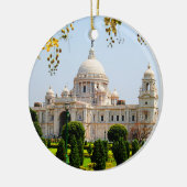 Kolkata India kerstversiering Keramisch Ornament (Links)