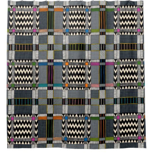 KOLLA check rideau douche (Devant)