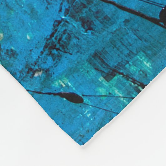 Kollage Head Fleece Deken (Hoek)