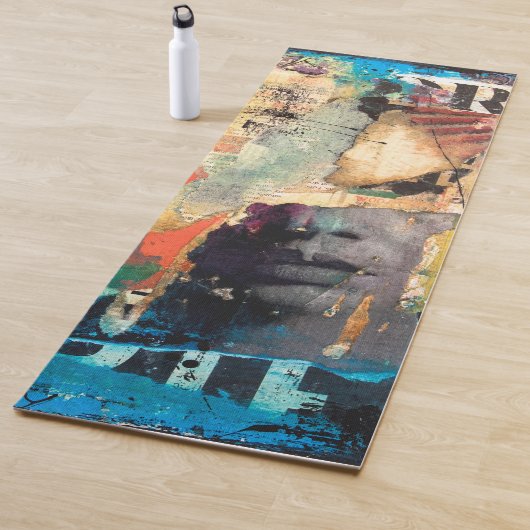 Kollage Head Yogamat (In situ)