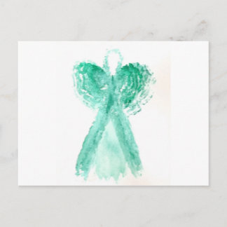 Kolleen's Blauwgroen Angel 2 Briefkaart