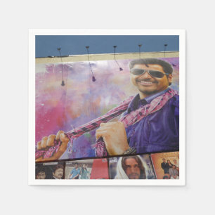 Kollywood Movie Star Napkins Servet