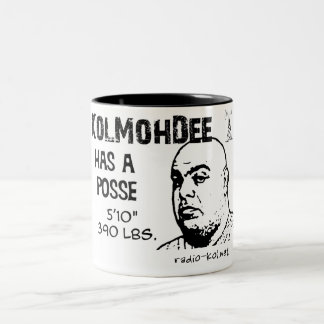 KolMohDee Posse-Mok Tweekleurige Koffiemok
