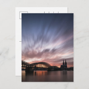 Köln Duitsland Feestdagenkaart