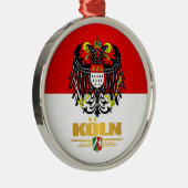 Koln (Keulen) 2 Metalen Ornament (Rechts)