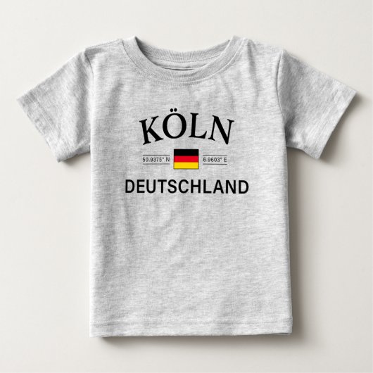 Koln (Keulen) Deutschland coördineert Duits (Voorkant)