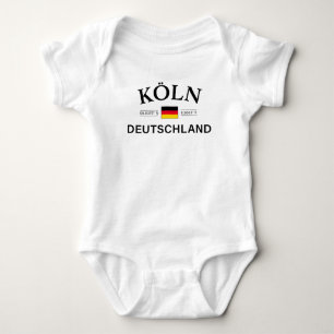 Koln (Keulen) Deutschland coördineert Duits Romper